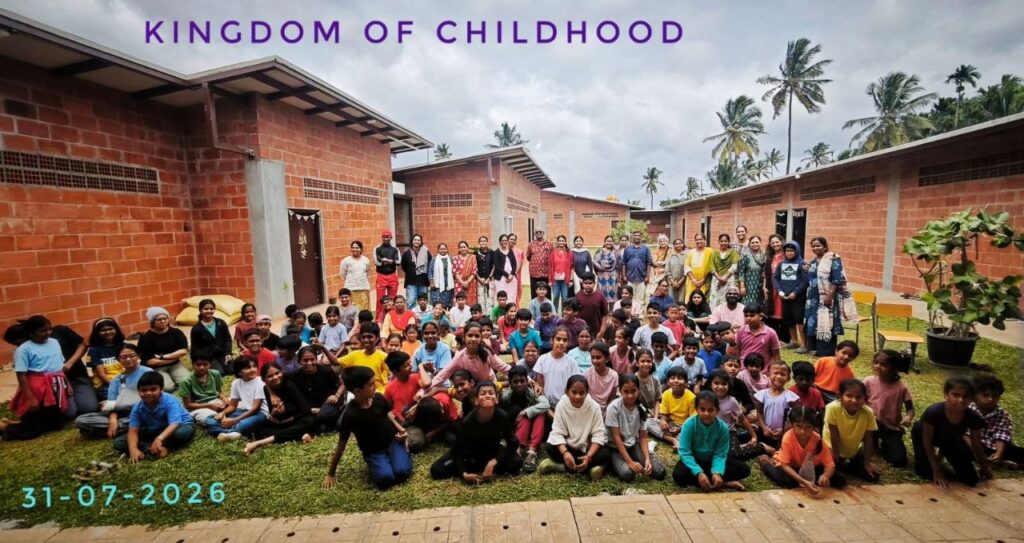 Sustainable living training at Kingdom of Childhood